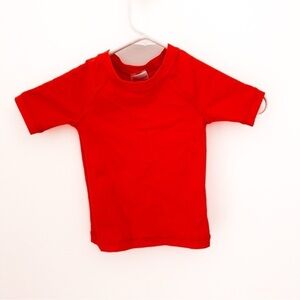 Hanna Andersson Orange Rash Guard